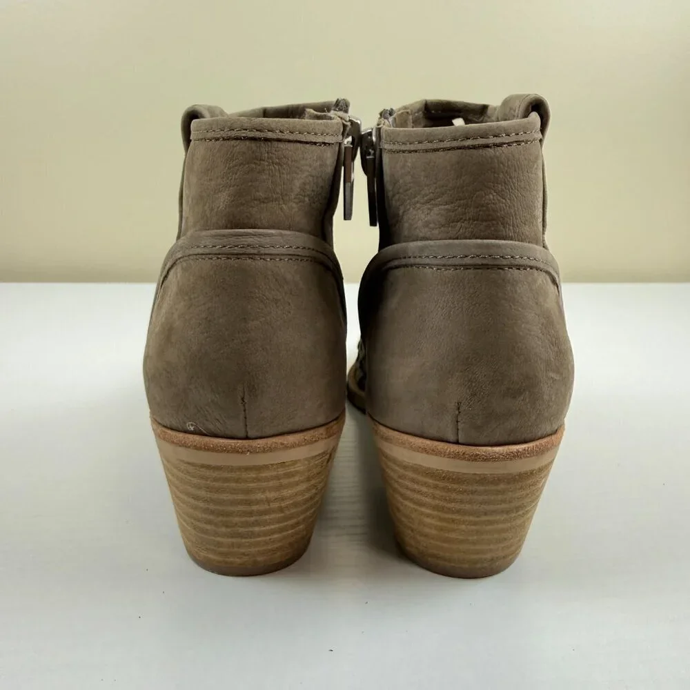 EUC Dolce Vita Spence Woven Ankle Boots